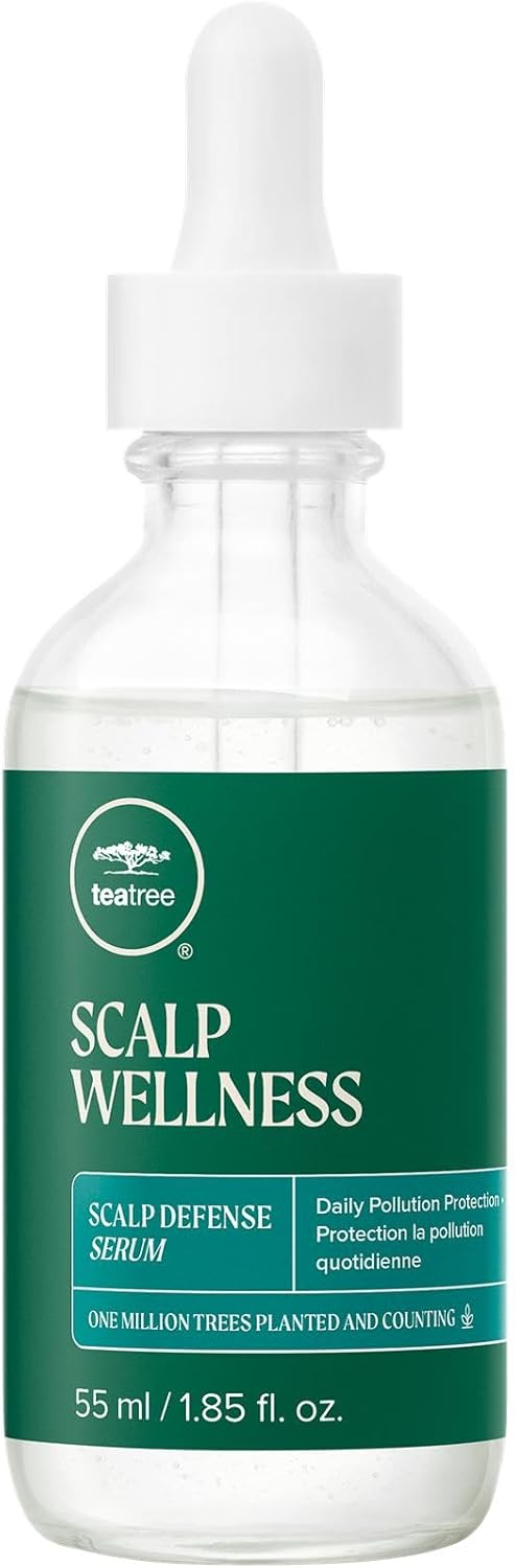 Tea Tree Scalp Wellness Scalp Defense Serum Daily Pollution Protection For All Hair Types 185 oz