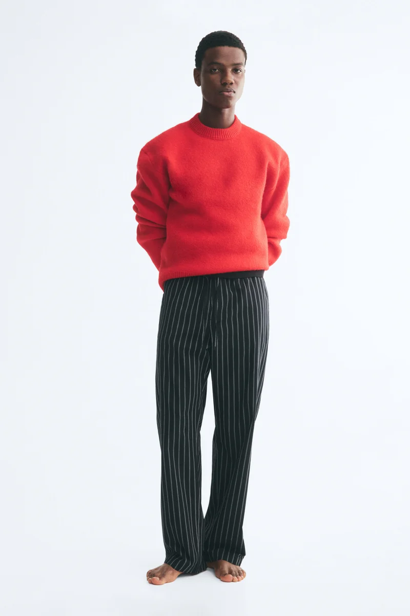 Relaxed Fit Poplin trousers