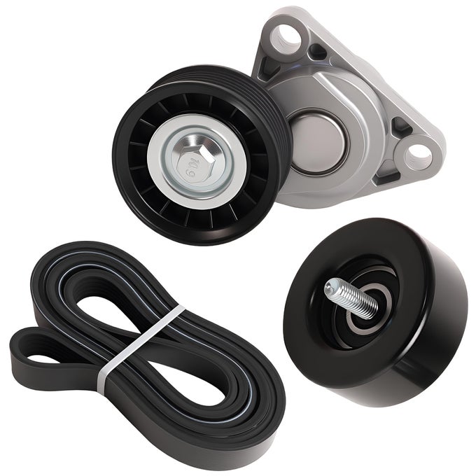 90K38328D Drive Belt Tensioner Component Kit Fit for Chevrolet Corvette 20052013 Drive Belt Tensioner Idler Pulley Serpentine Belt Replacement for 38328 12569301