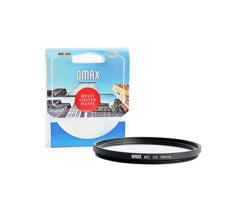 Omax UV Filter Multi Coated for Canon eos 1500d 1300d for 18-55 & 55-250mm Lens - Image 5