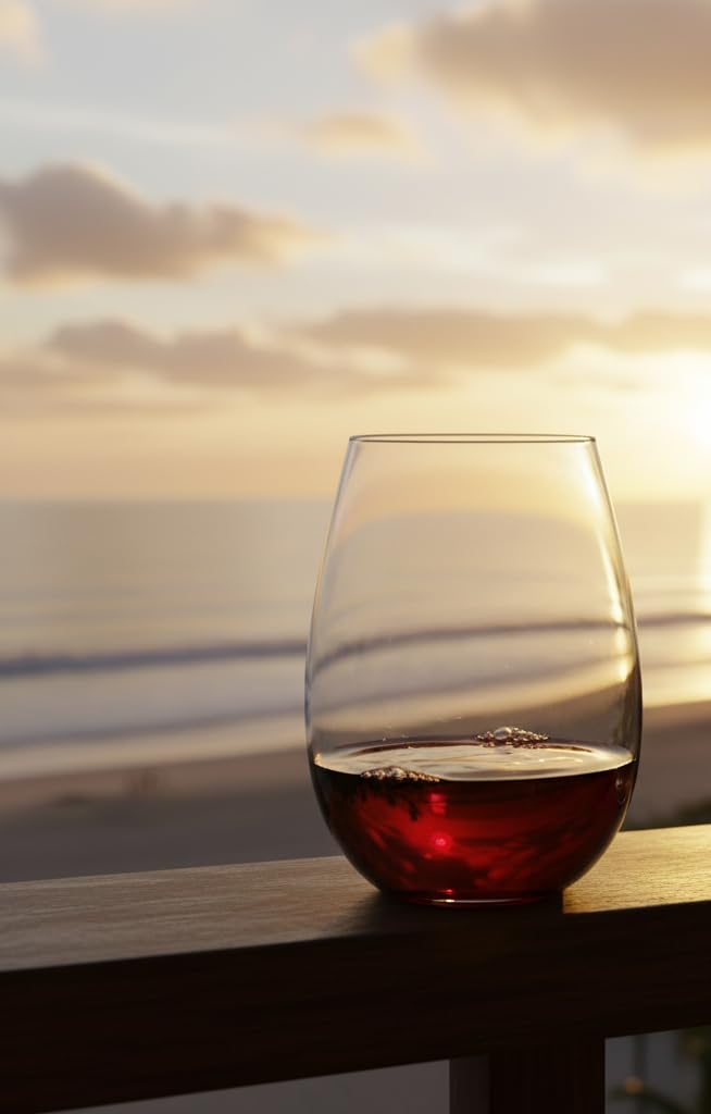 Ravenscroft Improved Design Of Our 2017 New York Times Best Stemless Glass - Set Of 6 European-Made Stemless Wine Glasses  Reinforced Base For Added Stability & Premium Feel  Dishwasher-Safe  Lead-Free  17 Oz. - Image 2
