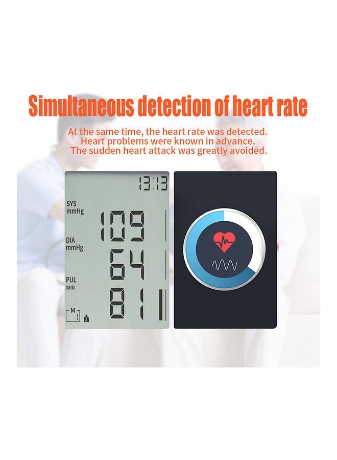 NIBEMINENT Portable Blood Pressure Monitor Sphygmomanometer Arm Band with Automatic Digital LCD Display - Image 2