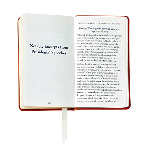 Graphic Image The United States Constitution and Related Documents | Published and Bound in the USA | Genuine Leather Soft Cover | Pocket Size, Black - Image 5