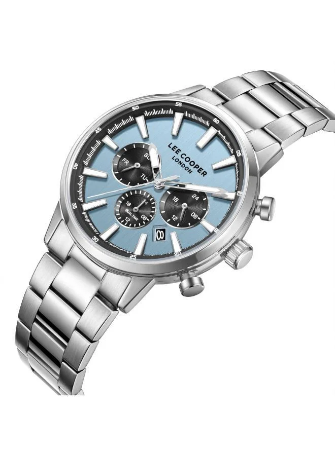 Lee Cooper  Men's Metal MULTIFUNCTION Watch LC08382.300 - 21 mm for Men | Best Price UAE