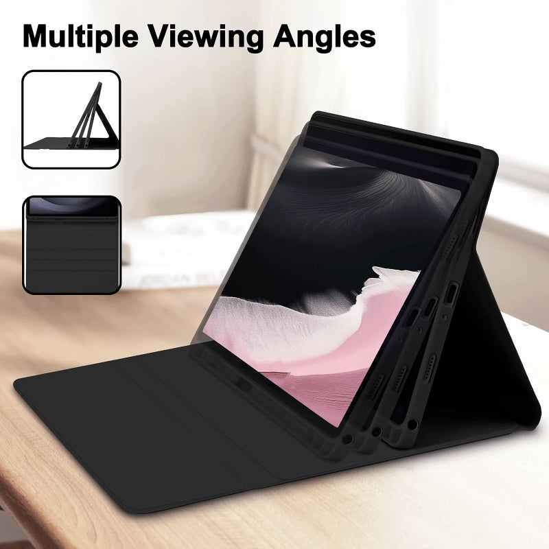 حافظة لوحة مفاتيح لاسلكية سوداء قابلة للفصل لأجهزة iPad الجيل العاشر - Image 3