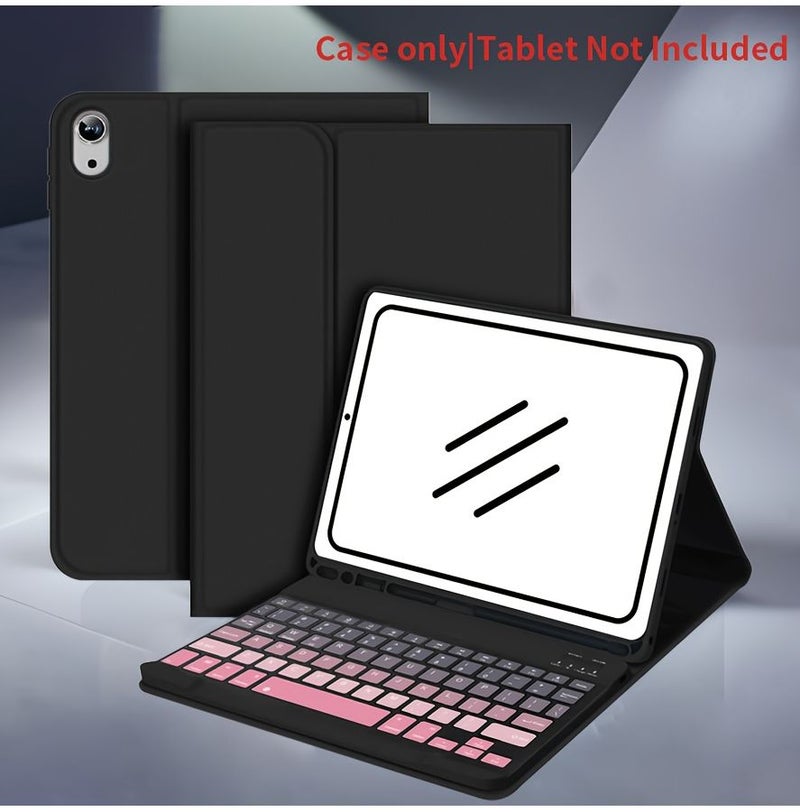 حافظة لوحة مفاتيح لاسلكية سوداء قابلة للفصل لأجهزة iPad الجيل العاشر - Image 1