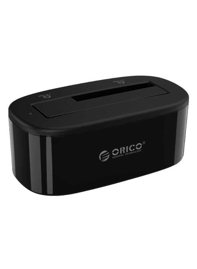 ماركة غير محددة ORICO 6218US3 صندوق القرص الصلب المحمول 2.5/3.5 بوصة خارجي USB 3.0 كمبيوتر محمول سطح المكتب قرص صلب قاعدة اللون: أسود  - Image 2