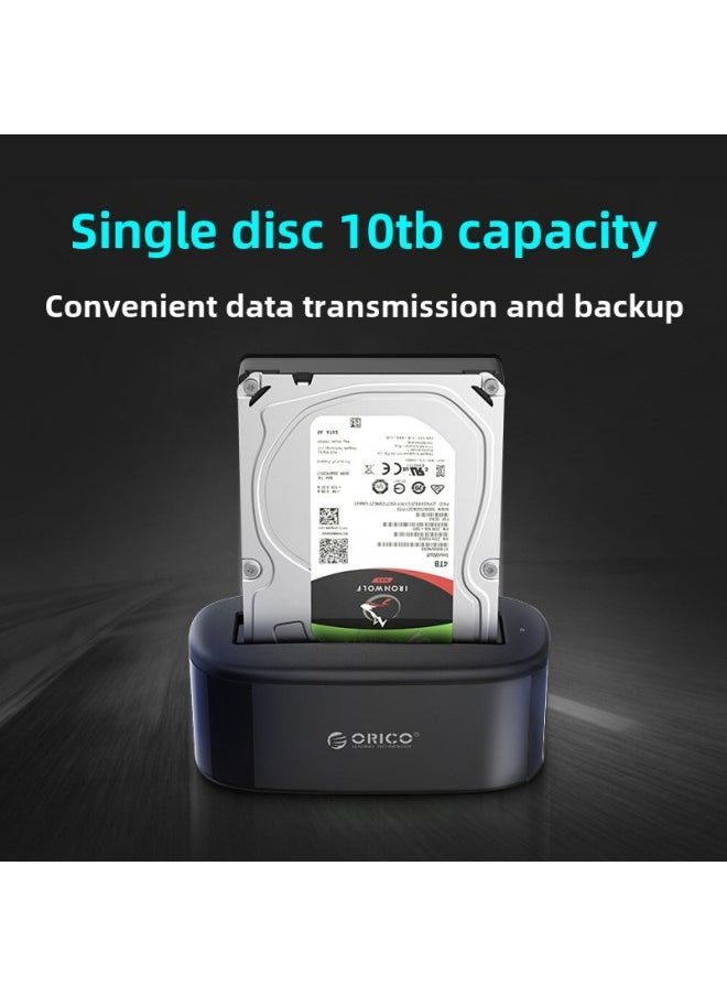 ماركة غير محددة ORICO 6218US3 صندوق القرص الصلب المحمول 2.5/3.5 بوصة خارجي USB 3.0 كمبيوتر محمول سطح المكتب قرص صلب قاعدة اللون: أسود  - Image 5