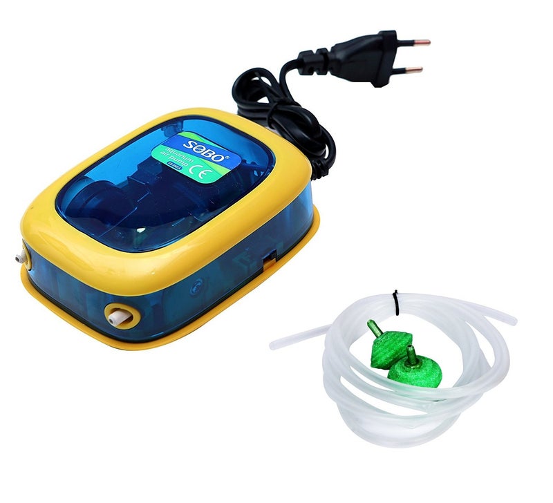 Sobo Aquarium Air Pump 2 Nozzle (SB-9905A) - Image 1