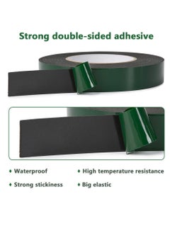 Excefore Foam Tape, Double Sided Waterproof Mounting Tape, Adhesive Sponge Tape for Automotive Grade Car Trims Number Plate Fixing(10M*L 2.5CM*W)  - Image 2