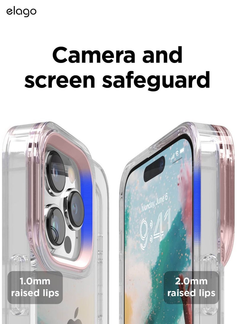 Elago Glide for iPhone 14 Pro Max Case Cover - Lovely Pink - Image 3