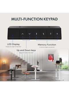 SKY-TOUCH Electric Adjustable Height Desk,Elevating Desk, 48"x24", Height Memory, Storage Hook, 28.9"-46.5" Elevating Computer and Computer Gaming Desk - pzsku/ZE62A8A87B96C68855641Z/45/_/1727249956/0aedfb8b-7541-4ae7-8acc-f0b862eadb56