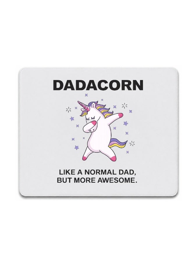 PRINTSHOP4ME Make Dad's Workday More Comfortable With Our Father's Day Mouse Pad - Non-Slip Base And Smooth Surface For Precise Mouse Control - A Thoughtful Gift - Image 1
