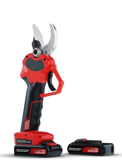 Electric Pruning Shears Professional Cordless Electric Pruning Battery Powered, Tree Branch Pruner with 2 PCS Rechargeable 2 Ah Lithium Battery - 30mm (1.2inch) Cutting Diameter