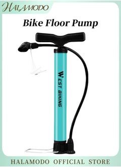 HALAMODO Bike Floor Pump Air Bicycle Pump Inflator with High Pressure 160 PSI Inflator for MTB BMX Tires Balls Balloons  - Image 1