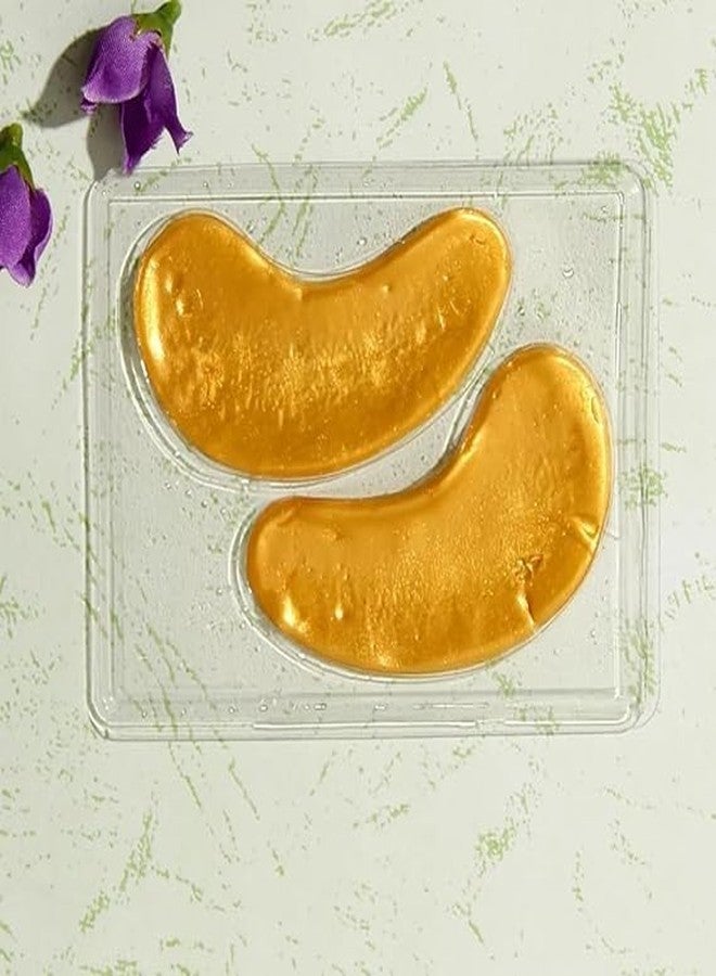 “24K Gold Eye Patches for Radiant, Youthful Eyes – Collagen & Hyaluronic Boost – Reduce Puffiness, Dark Circles & Wrinkles – 12 Pairs” - Image 5