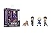 Jada Wednesday 25 Metalfigs 4Pack  Durable DieCast Collectible Figurines  Includes Wednesday Enid Thing Morticia  Ages 8  Vibrant Color Details for Collectors  Fans - Image 2