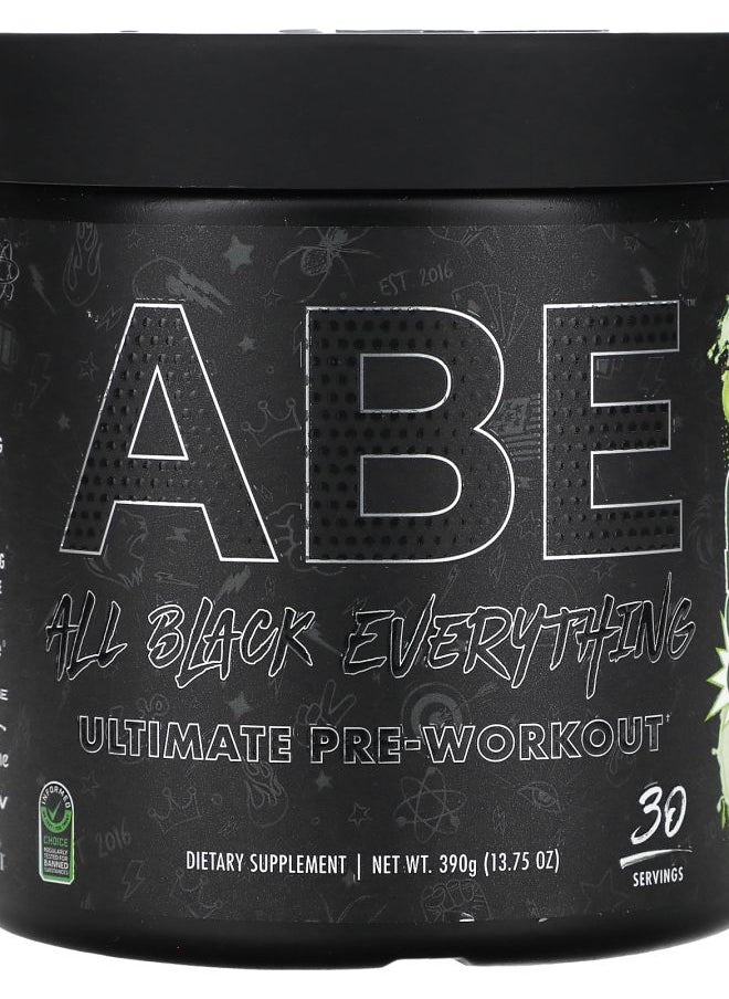 Abe - Ultimate PreWorkout Sour Apple 13.75 oz (390 g) - Image 1