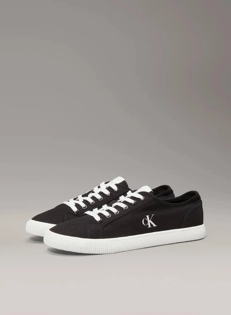Calvin Klein Jeans Canvas Low Profile Trainers