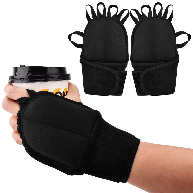 Counterweight tremor relief gloves (pair): Adjustable counterweight helps Parkinson's patients stabilize their hands, with breathable writing counterweight and hand strength training functions - Image 1
