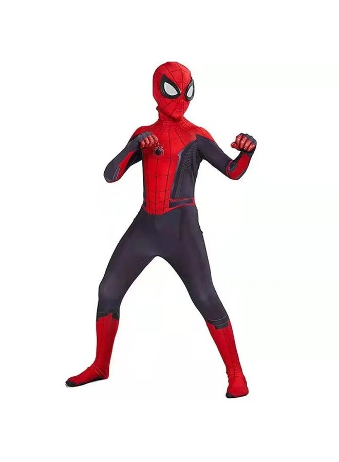 Hero Expedition Spider-Man Children's suit jumpsuit cos suit all-inclusive battle suit performance costume male - Image 5
