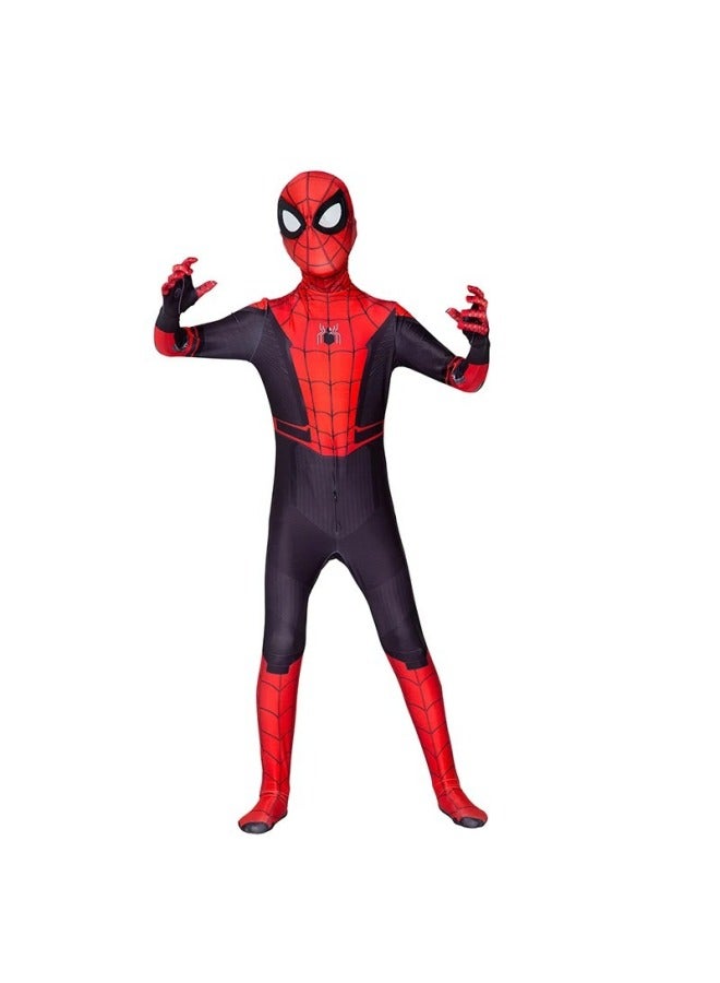 Hero Expedition Spider-Man Children's suit jumpsuit cos suit all-inclusive battle suit performance costume male - Image 1