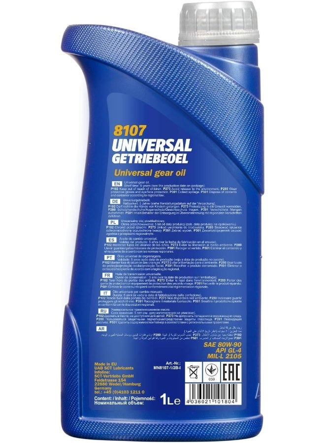 MANNOL Mannol Universal Gear Oil, 80W-90-1 Liter  - Image 2
