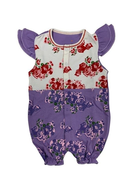 Newborn Baby girl Romper bodysuit outfits cotton suit