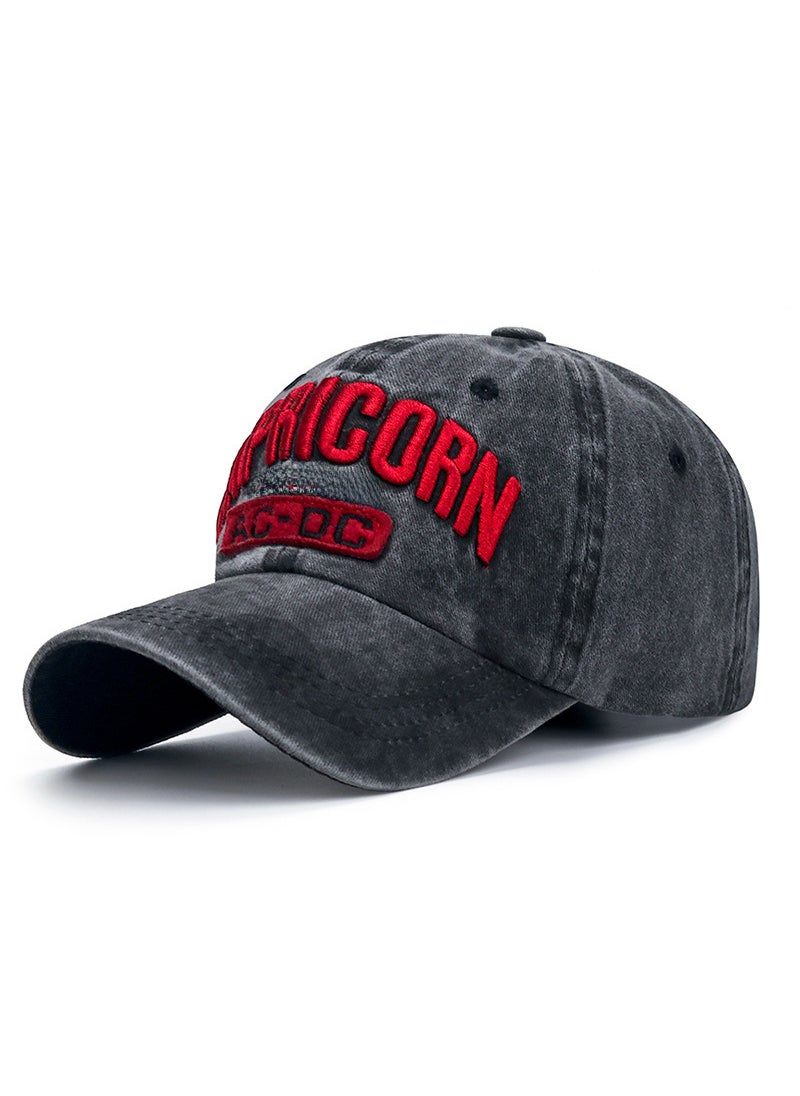 Generic - Vintage American Washed Baseball Cap D.Green - Image 1