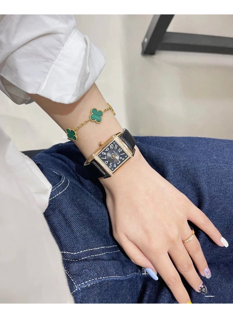 Van Women's four-leaf clover five-flower bracelet laser style - Image 2