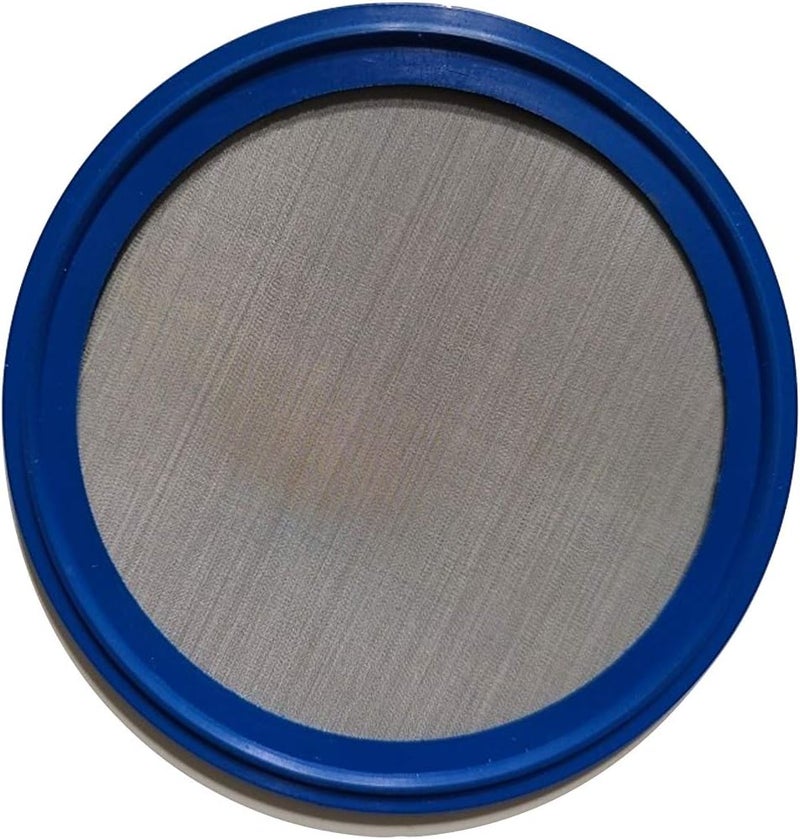 ARTESIAN SYSTEMS 5 Micron VITON/FKM Tri Clamp Screen Filter Gasket 316L (5Uf Micron/2000Mesh) Stainless Steel Pharmaceutical Grade Filter Mesh. VITON with & FDA Certification (3") - Image 1