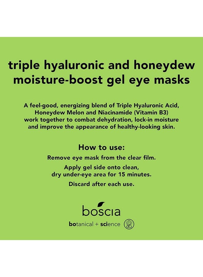 boscia Boscia Triple Hyaluronic and Honeydew Moisture-Boost Gel Eye Masks, 5 ct. - Image 4
