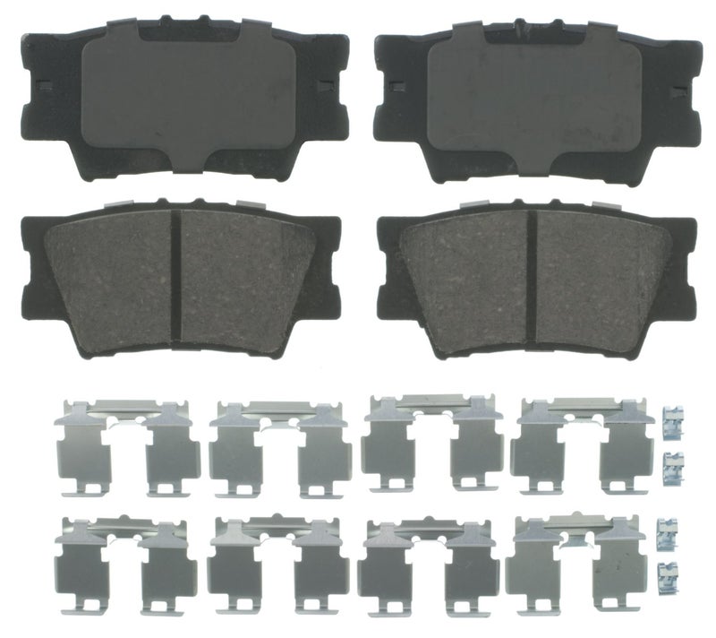 Wagner QuickStop ZD1212 Rear Disc Brake Pad Set for 2018 Toyota RAV4