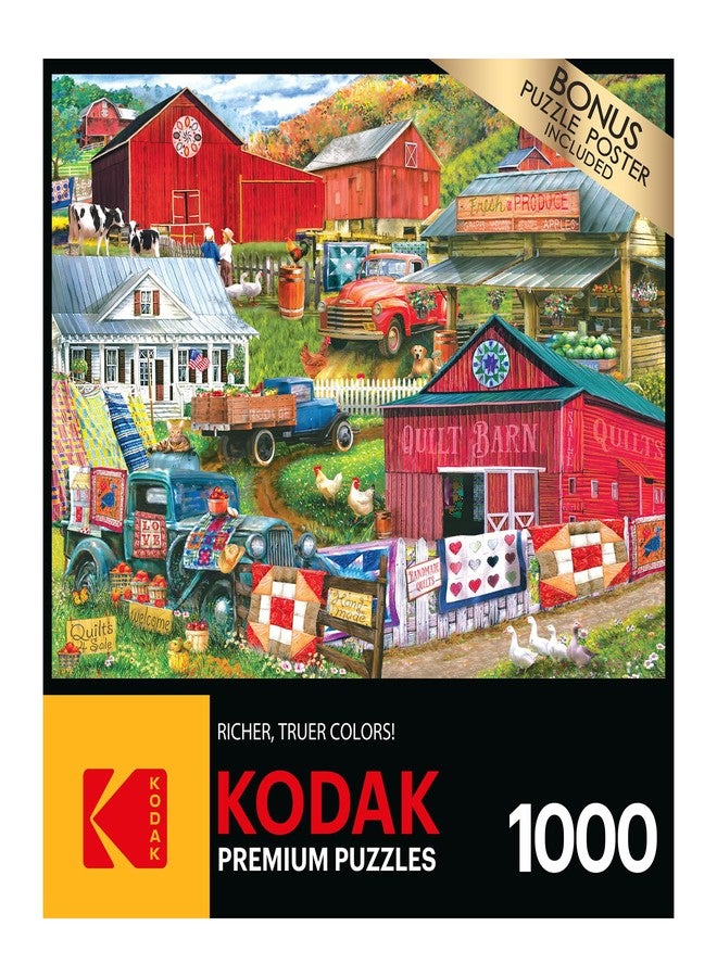Rose Art Cra-Z-Art - - Kodak Premium - Country Compilation - 1000 Piece Jigsaw Puzzle - Image 4