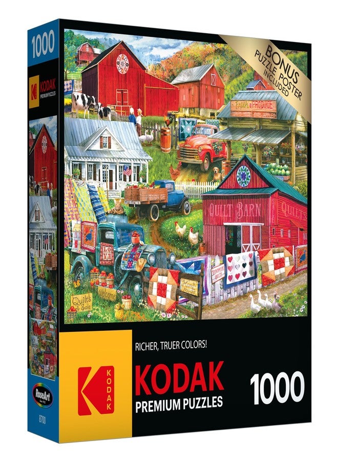 Rose Art Cra-Z-Art - - Kodak Premium - Country Compilation - 1000 Piece Jigsaw Puzzle - Image 2