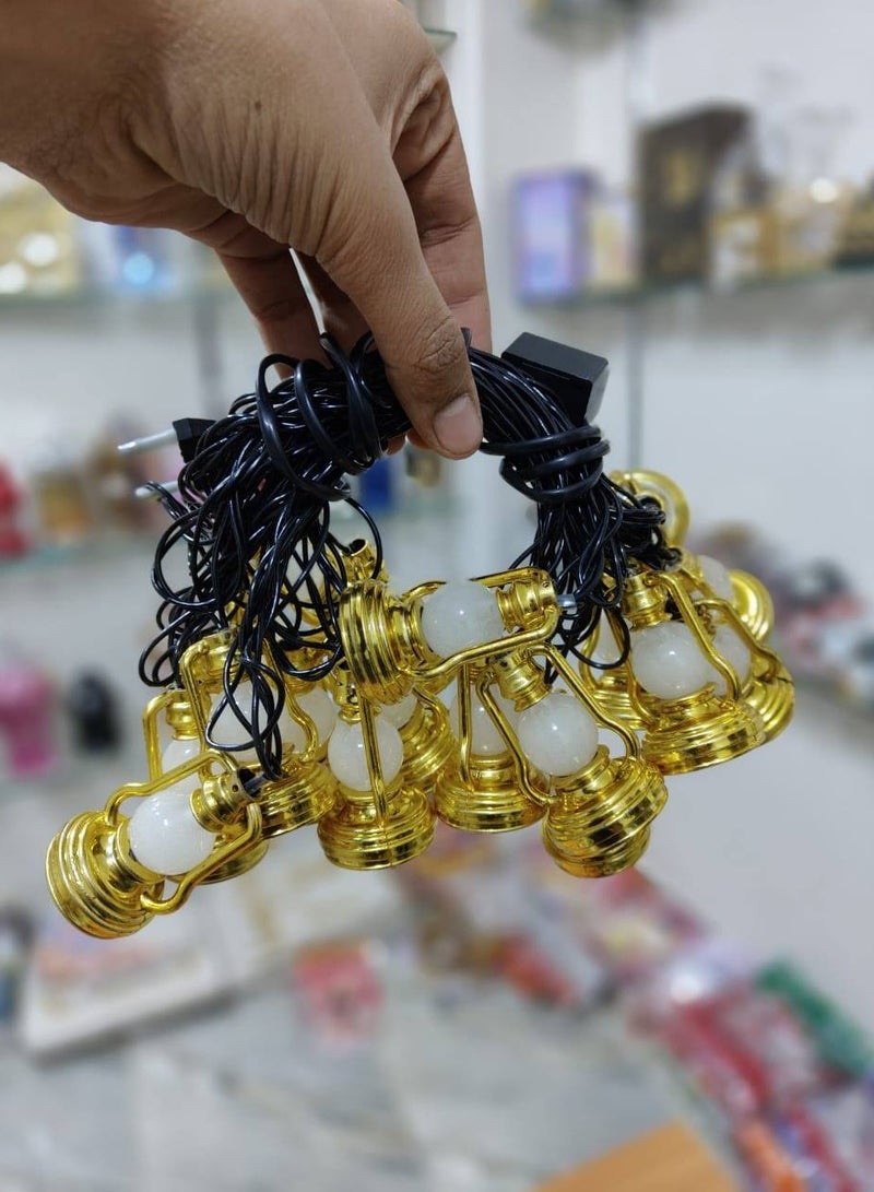 Generic 6m gold lantern rope with crystal ball - Image 2