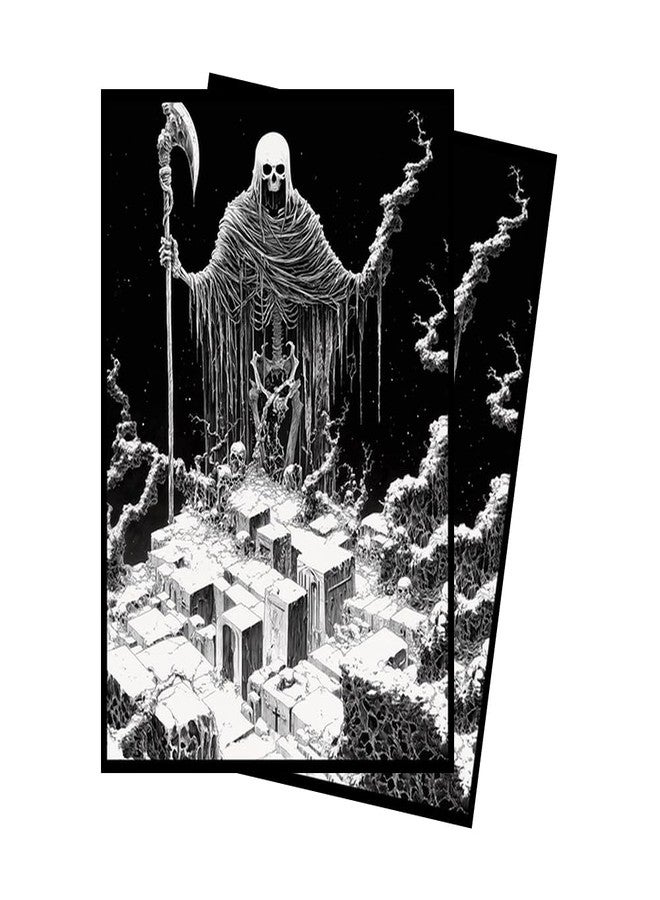 Paramint Grim Reaper 4 MTG Card Sleeves (Smooth) - 104 Count Standard Size TCG Sleeves - Compatible with Magic The Gathering - Double Sleeving - Original Art Design, Premium Protection - Image 1