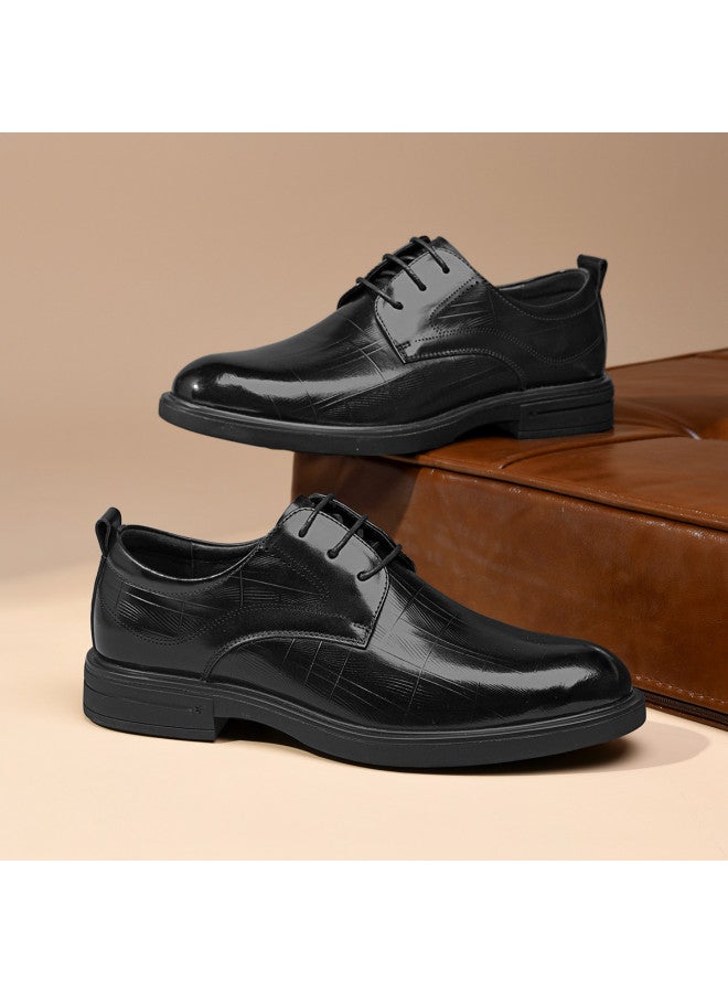 سيبتولفز 【top Grain Leather】 أحذية دربي رجالية جديدة للخريف، أحذية جلدية رجالية رسمية أنيقة للملابس الرسمية ذات ملمس رائع - Image 2
