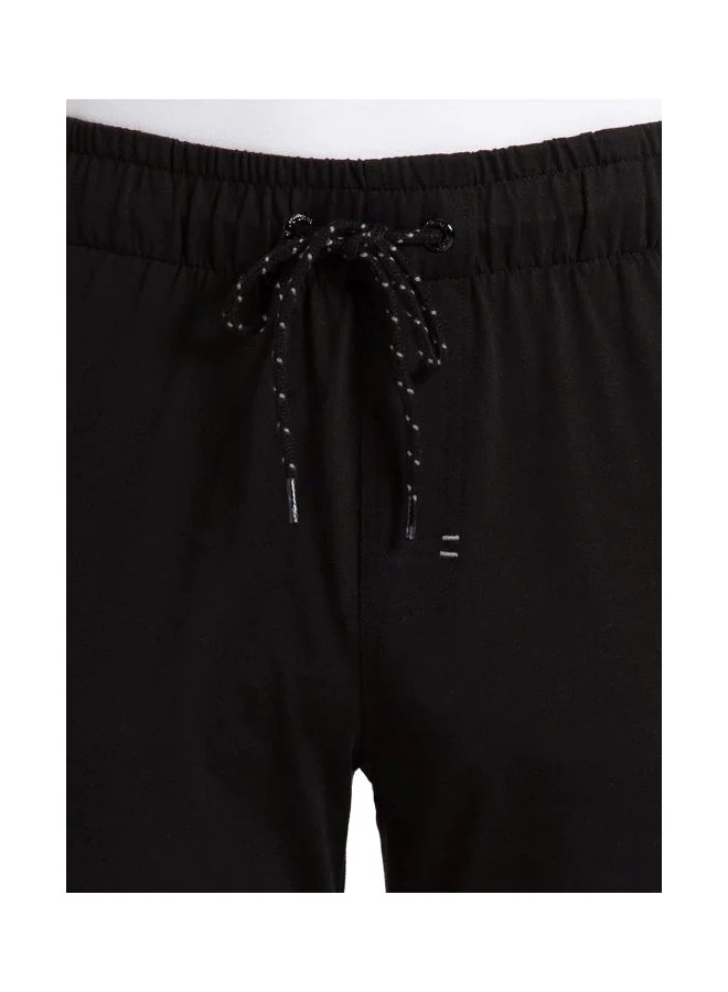 Jockey Black & Grey Melange 9501 Men Super Combed Cotton Rich Slim Fit Trackpants with Side and Back Pockets for Men | Best Price UAE