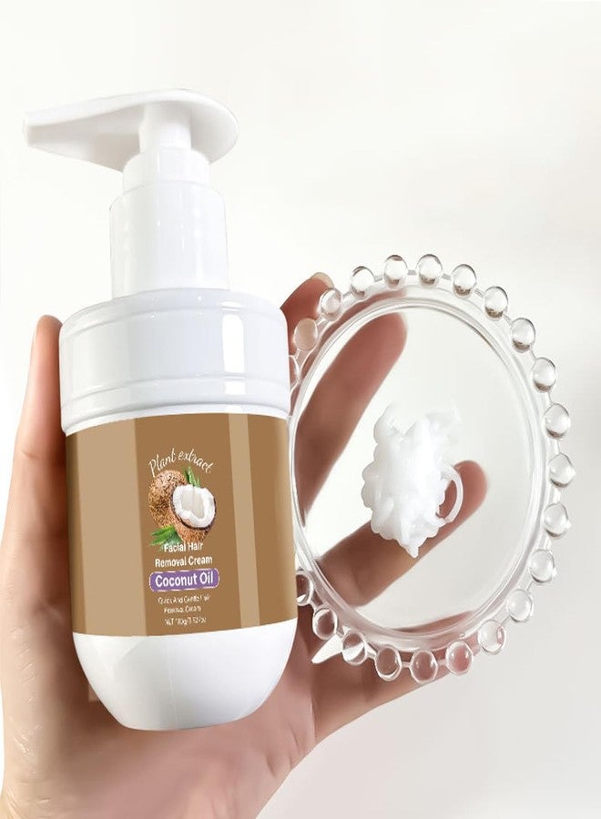 wenfeng Facial Hair Removal Cream Coconut Oil Based Gentle Body for Women,2Pcs - Image 5