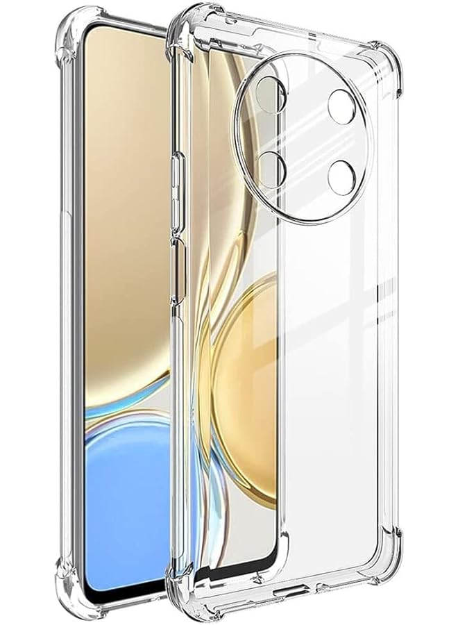 wafi Tpu Transparent Color Flexible Soft Case Cover For Phone Cameras Protection Case Compatible With Honor Honor X9 5G - Image 1