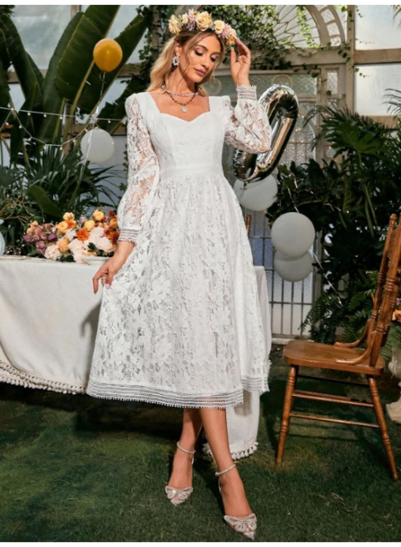 SIMPLEE Women's Summer Elegant DressLight & Comfortable Lightweight Cotton Blend Perfect for Outings