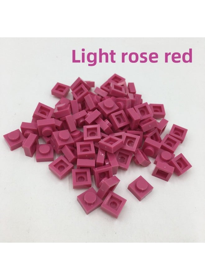 Building Block Parts Small Particles Basic Parts Short 1*1 Hole Pixel Particles Assembled Building Blocks Draw Two-dimensional Code 0.1 Kg/bag