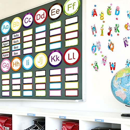 Fancy Land Word Wall Bulletin Board Set Alphabet Classroom Decoration 128 Pcs - Image 3