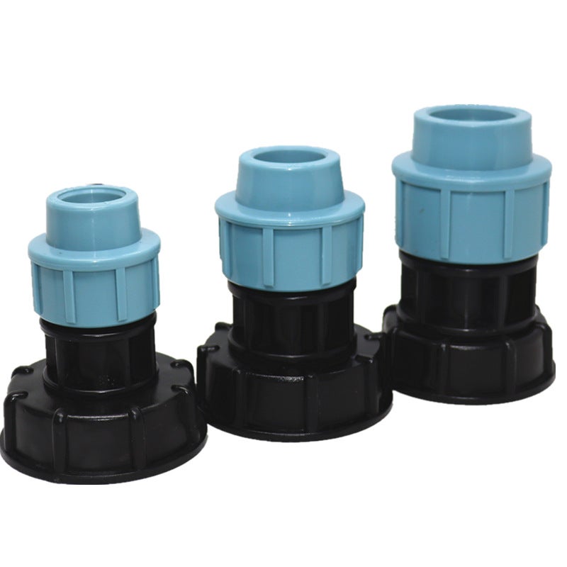 Plastic Barrel Connector Ibc Ton Barrel Connector Ton Barrel Fittings Garden Pipe Connector Elbow Ton Barrel Tee Valve - Image 3