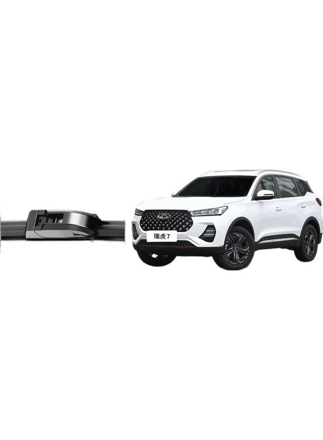 YITU Chery Tiggo 7 Dedicated Frameless Wiper Blades, Tiggo 7 Wipers, Tiggo 7 Model] Original Size Car Wipers (1 Pair), A-Grade Rubber Strip - Image 2