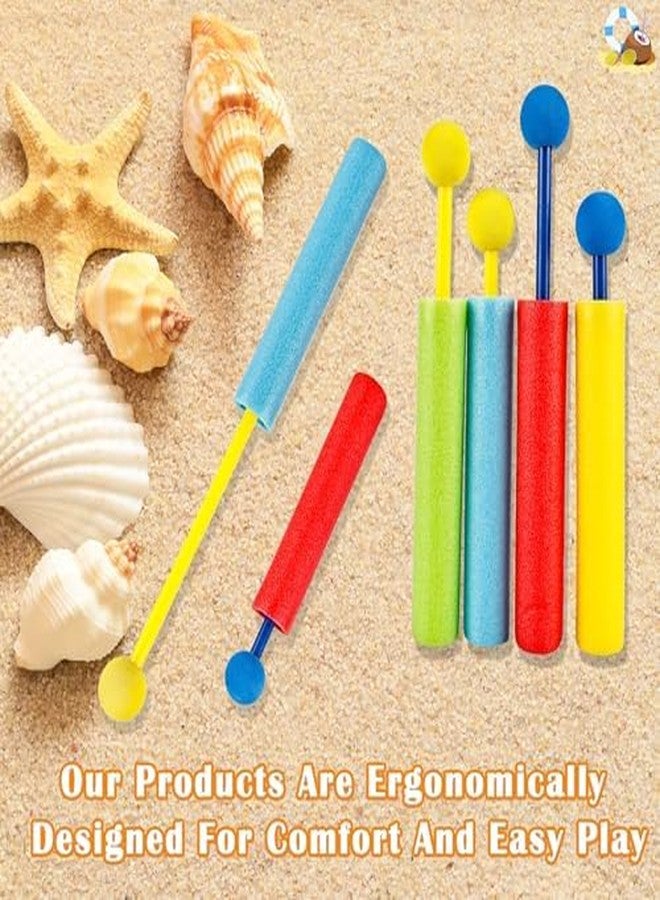 Feradny 20 Pack Foam Water Blaster Soaker Guns Colorful Water Guns Shaft Squirt Guns for Kids Swimming Pool Beach Outdoor Water Activities - Image 4