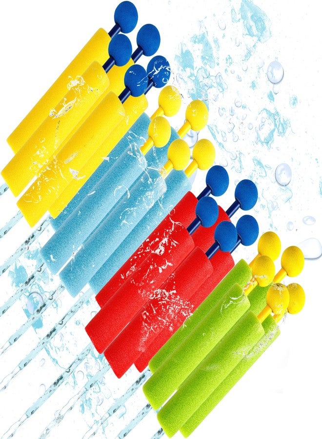 Feradny 20 Pack Foam Water Blaster Soaker Guns Colorful Water Guns Shaft Squirt Guns for Kids Swimming Pool Beach Outdoor Water Activities - Image 1