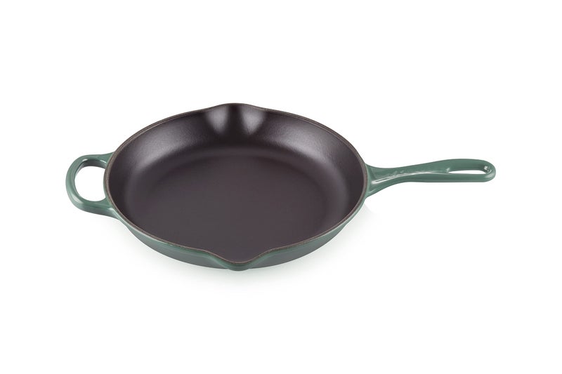 Le Creuset Le Creuset Enameled Cast Iron Signature Iron Handle Skillet 1025 134 qt Artichaut 
