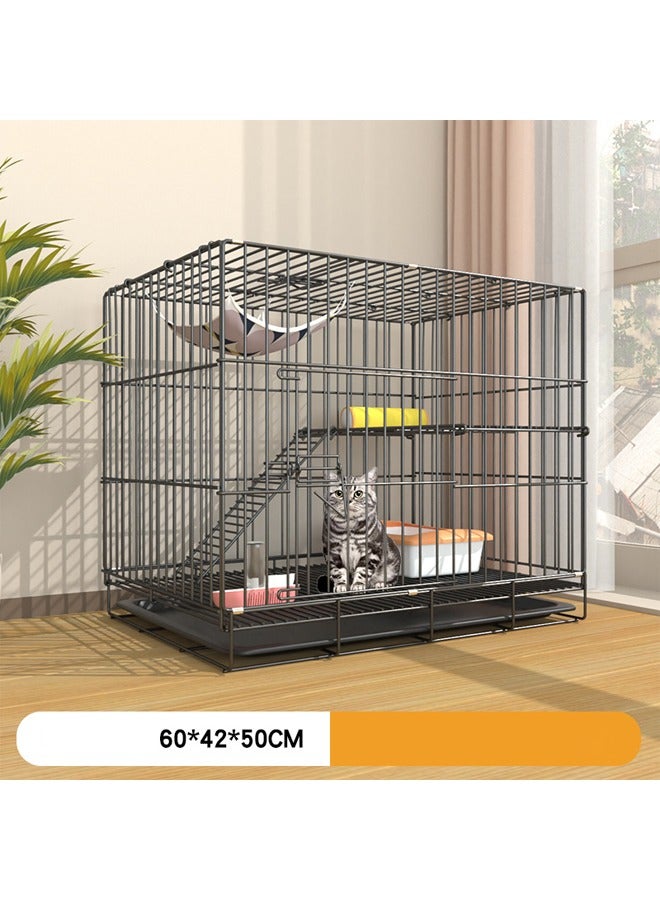 NKX Double Layer Folding Luxury Pet Cage - Image 1